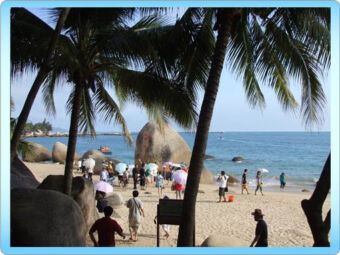 中国のリゾート地 海南島